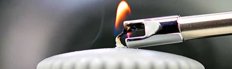 Briquet électrique utilisé pour Lite Candle Wick