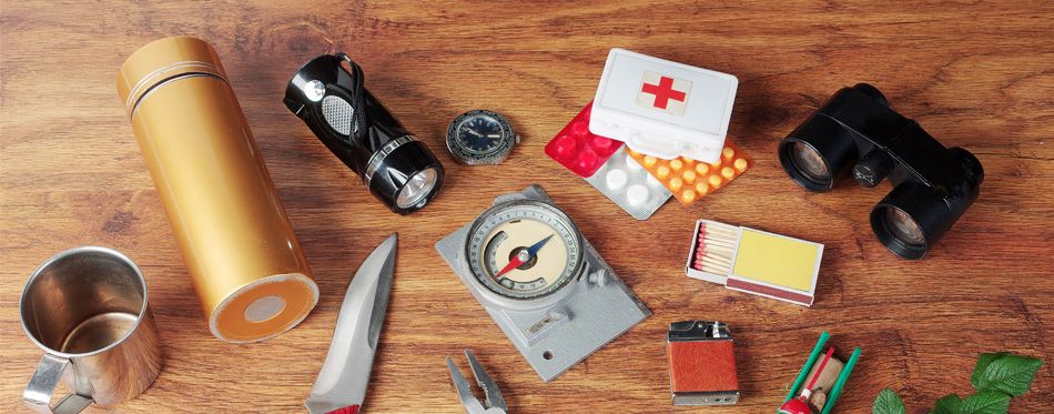 kit de survie d'urgence à domicile