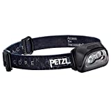PETZL - Lampe frontale ACTIK CORE, 450 Lumens, Rechargeable, avec batterie CORE, Noir