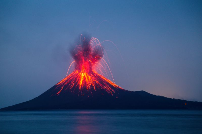 éruption-anak-krakatau-volcans-indonésie volcans
